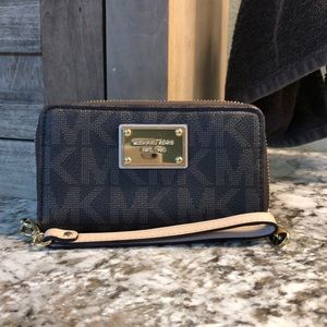 Authentic MK wristlet